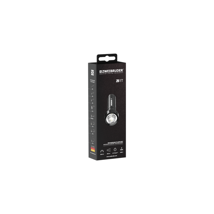  Zweibrüder ZB1T Lampe porte-clés 500 Lumens