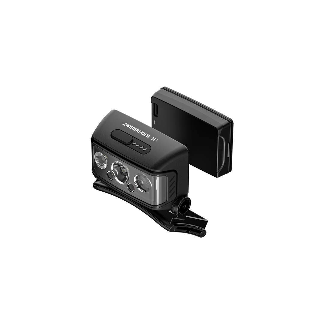 Zweibrüder ZB5H Lampe frontale 1000 Lumens
