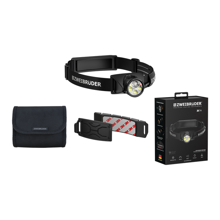 Zweibrüder ZB7H Lampe frontale 1200 Lumens