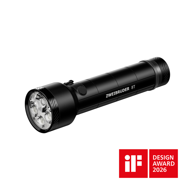 Zweibrüder ZB8T Lampe torche 4000 Lumens